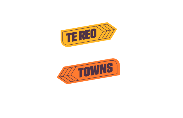 Pīwakawaka - Te Reo Towns